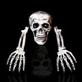 Halloween Party Decoration Lifelike Skull And Hand