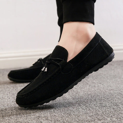 Men's Korean Leisure Cloth Loafer Shoes