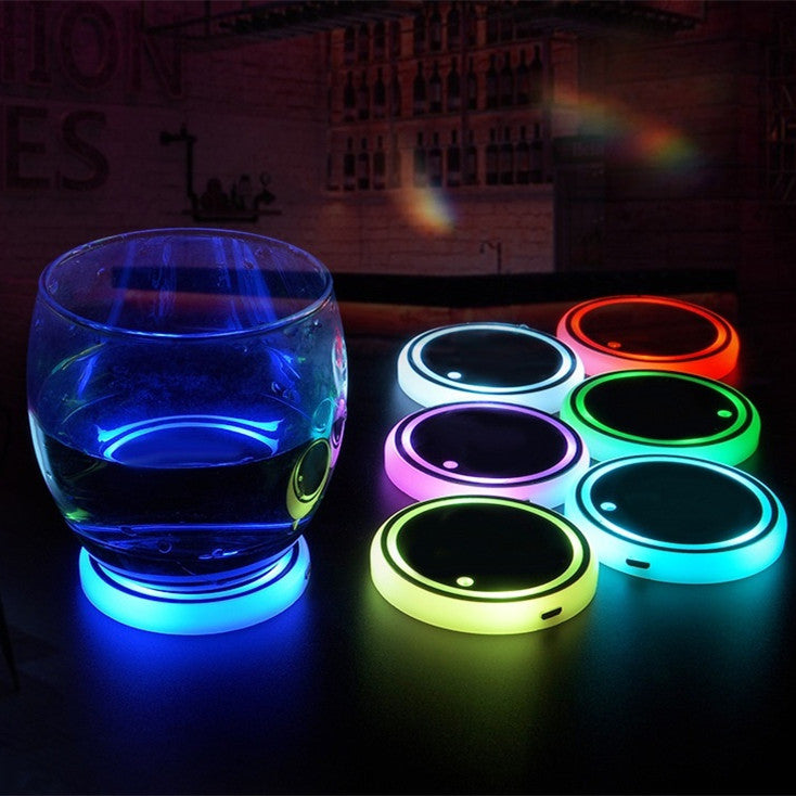 LED Cup Holder Coaster