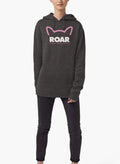 Pink Pussy ROAR Women HOODIE GRAY