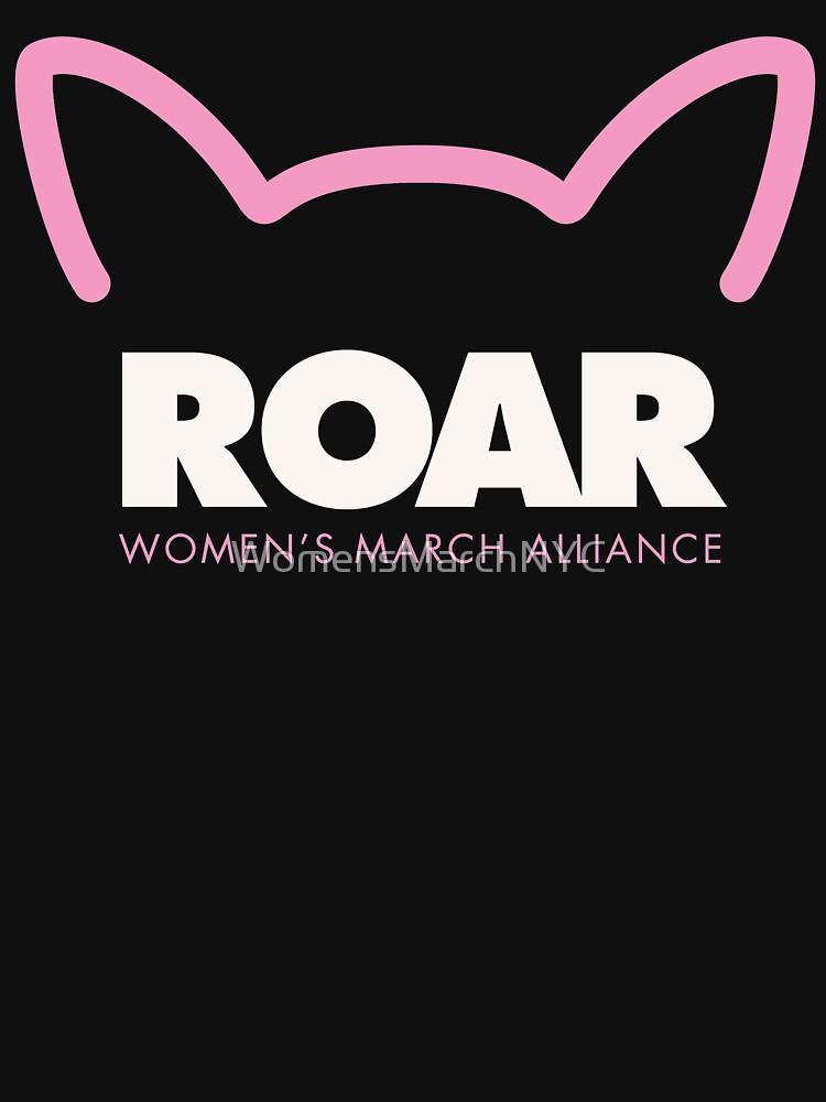 Pink Pussy ROAR Women HOODIE GRAY