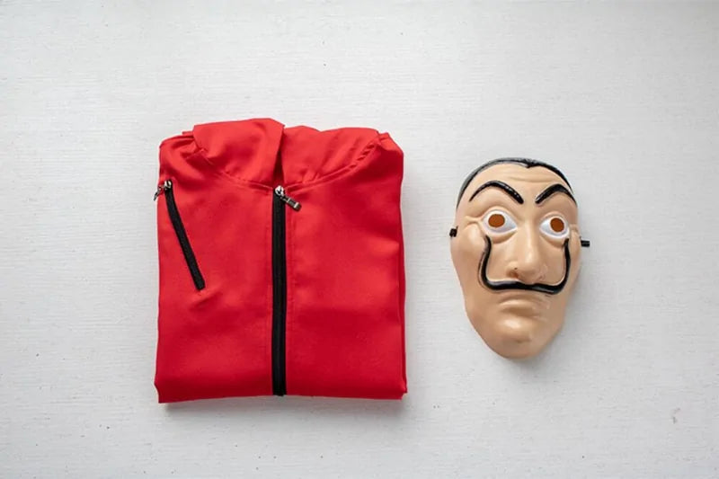 Surrealist Artist Halloween Costume & Face Mask