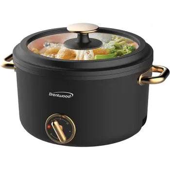 Brentwood 2.5L Electric Hot Pot Cooker – Black