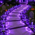 Solar Purple Halloween Stake Lights - 12 Pack