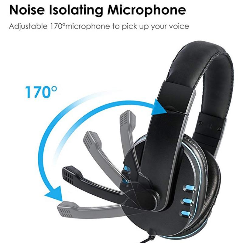 LED Wired Stereo Gaming Headset