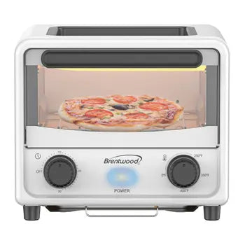Brentwood 3L Mini Toaster Oven – White
