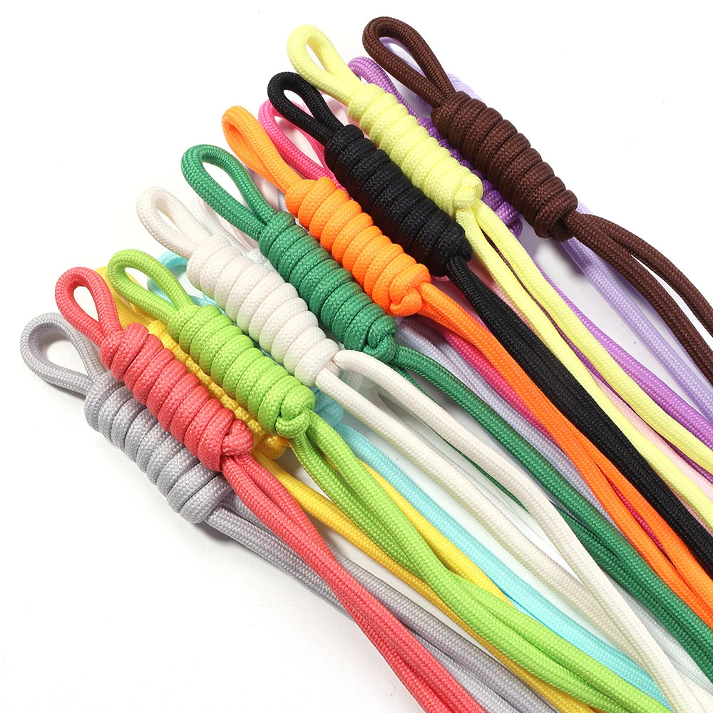 5pcs Colorful Braided Lanyard Keychain for Phone Case Decoration Women Chic Bag Pendant Kpop DIY Key Chains Friend Couple Gift