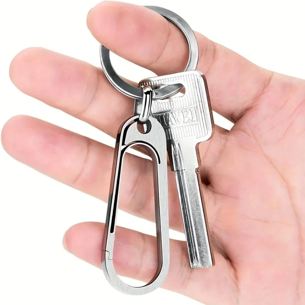 10/20/40pcs Split Key Rings Keyrings, Key Rings Bulk, Flat Keychain Ring Split Key Ring For Home Car Keys Bag Hanging Accessory