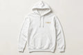VIBEZ Hoodie White - Gold Chest Logo & Back Design Unisex