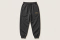 VIBEZ Heavyweight Sweatpants Gray - Gold Thigh Logo Unisex