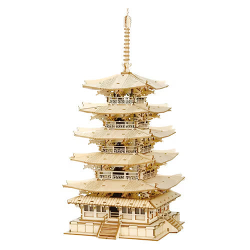 275-Piece DIY 3D Wooden Puzzle Model Kit